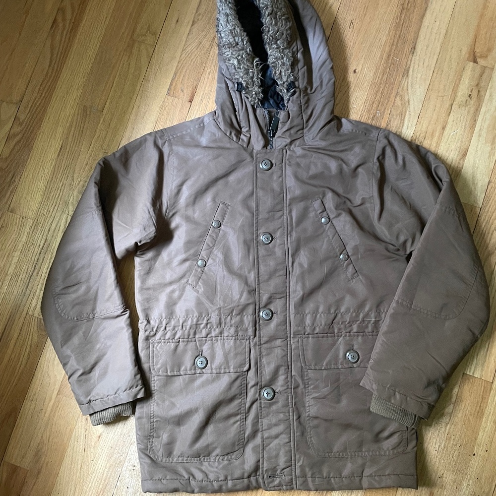 Penfield Men's M Olive Green Down Filled Parka